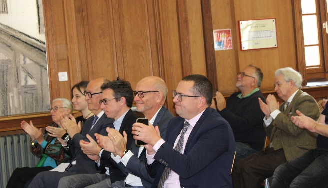 Photographie 3 de la remise du Prix de la Vocation Andrée Lévarey 2026 au lycée François 1er