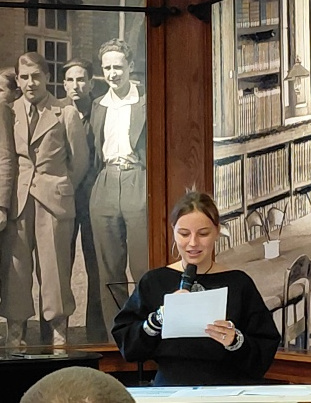 Photographie 4 de la remise du Prix de la Vocation Andrée Lévarey 2026 au lycée François 1er