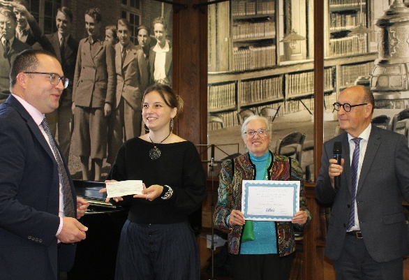 Photographie 5 de la remise du Prix de la Vocation Andrée Lévarey 2026 au lycée François 1er