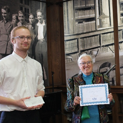 Photographie 9 de la remise du Prix de la Vocation Andrée Lévarey 2026 au lycée François 1er