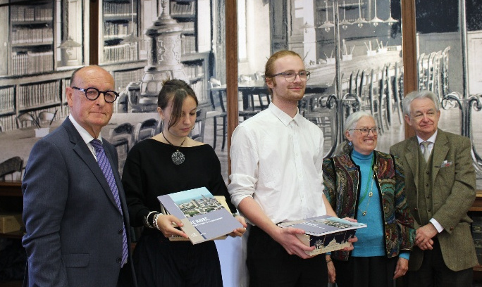 Photographie 11 de la remise du Prix de la Vocation Andrée Lévarey 2026 au lycée François 1er