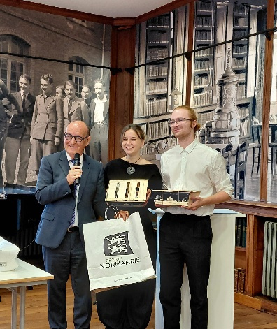Photographie 13 de la remise du Prix de la Vocation Andrée Lévarey 2026 au lycée François 1er